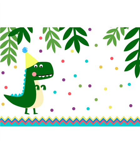 Individuales Baby Dino 8u
